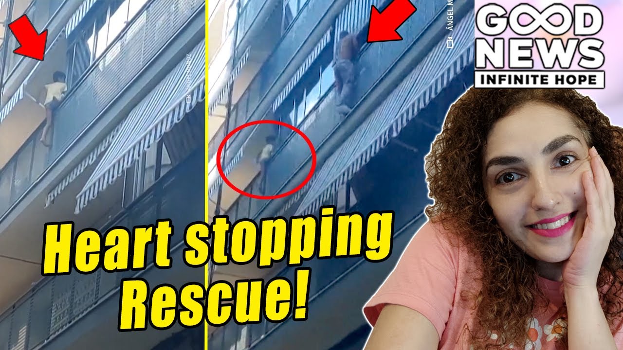 HEROIC rescue caught on camera in Spain! - YouTube