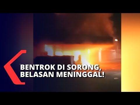 2 Kelompok Warga di Sorong Papua Barat Salah Paham, Bentrok Berujung Belasan Orang Meninggal