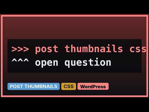 Wordpress: Is it possible to add the_post_thumbnail to style.css?