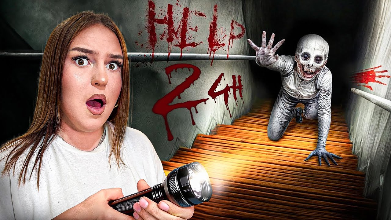 Le Dernier Qui Quitte La PIÈCE SECRÈTE Hantée GAGNE ! 24 Heures Dans La PIÈCE SECRÈTE Hantée