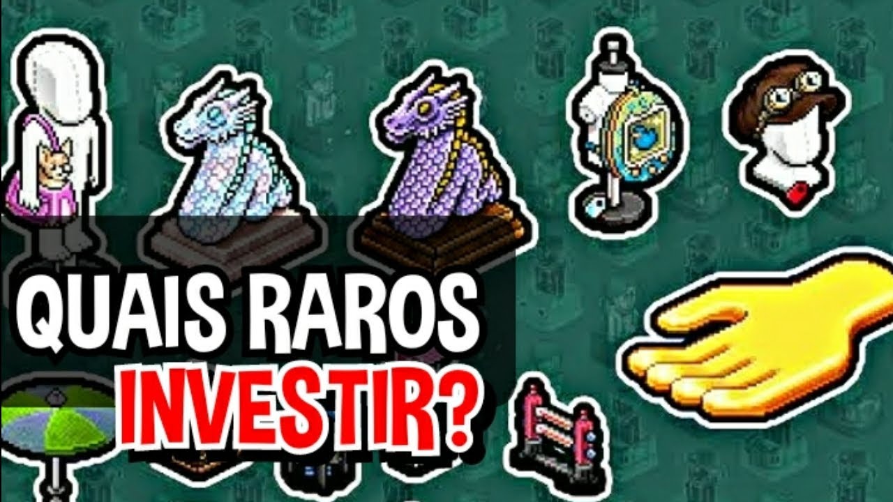 QUAIS RAROS INVESTIR PARA LUCROS HABBO HOTEL 2025 ( Construindo um Império #61 )