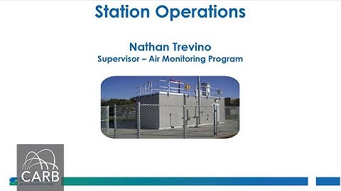 2019 PQAO Training | Day One -  Station Operations