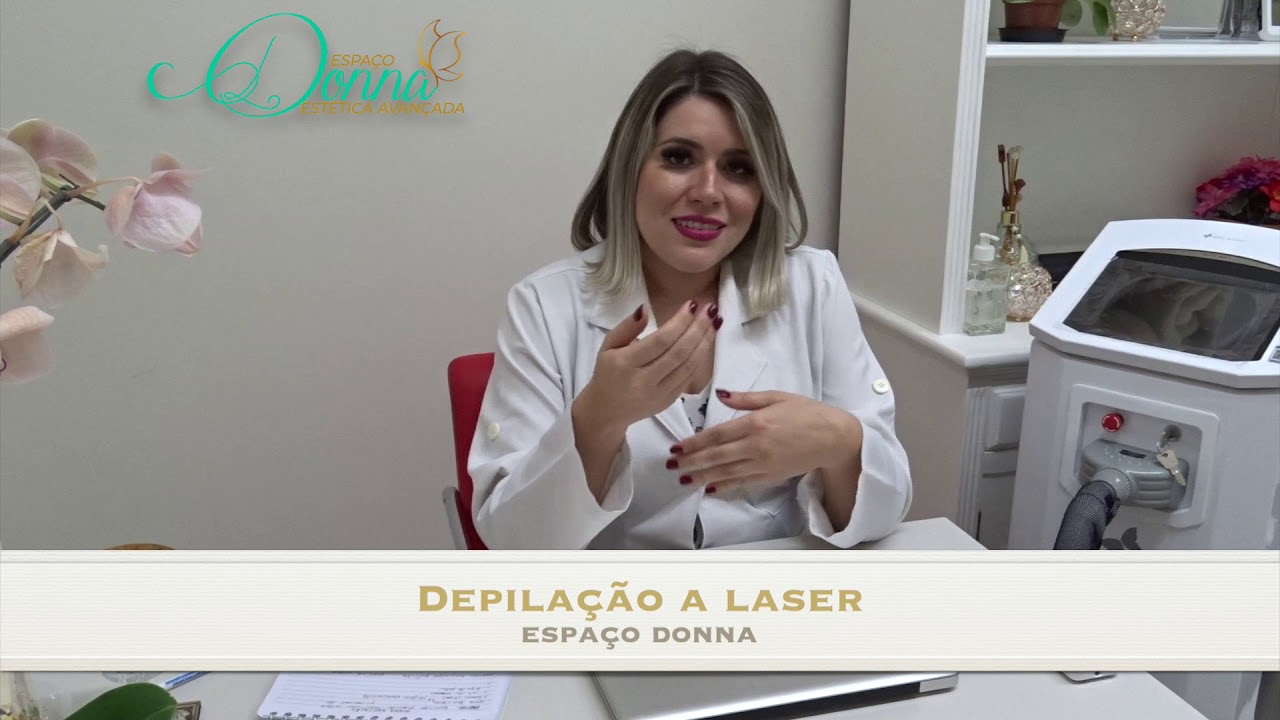 Depilação a laser Crystal 3D Espaço Donna Estética Avançada