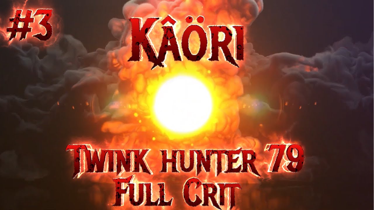 Kaori #3 - 79 Hunter Twink - Full crit PvP alliance - Wow WotLK Classic