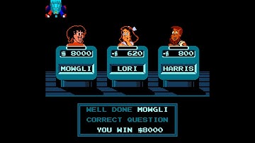 NES Game:  Jeopardy! 25th Anniversary Edition (1990 GameTek, Inc.)