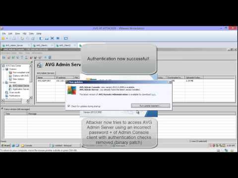 Authentication Bypass / Missing Authentication in AVG Remote Administration
