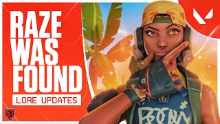 Raze Was FOUND! New Agent 21 Lore Updates! Valorant News