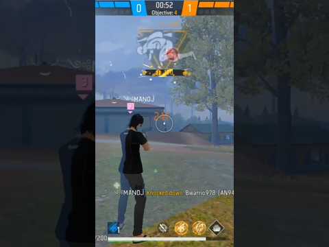#ff  1 v 2 head shots  viral# yt shorts#subcribe #