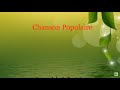 Claude François - Chanson Populaire  (Paroles)   4K