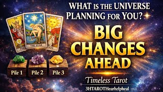 “What Is the Universe Planning for You? ✨ Big Changes Ahead | Timeless Tarot | #tarot #guidance 