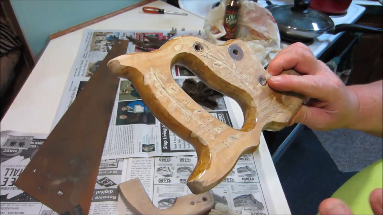 Cleaning Vintage tools and ready to hang YouTube