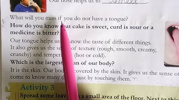 25-06-2021 Class-2 Subject- EVS Chapter-2 Topic- Our sense organs