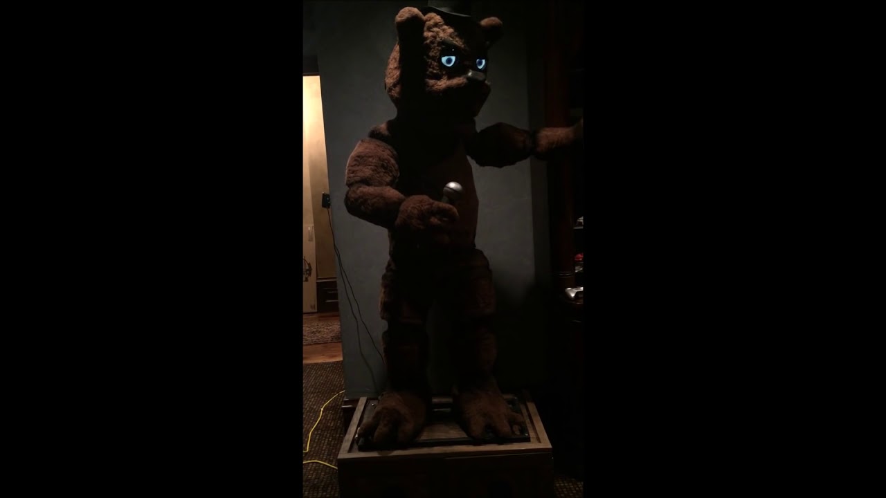 Freddy Fazbear Animatronic In Real Life