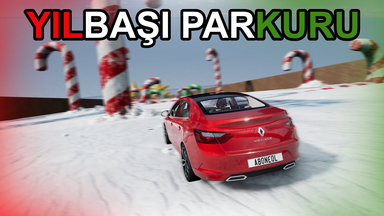 Yılbaşına Özel Parkur! │ Beam.ng Drive