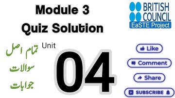 Module 3 Unit 4 Quiz Solution : Educational Helper