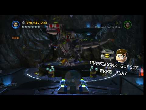 LEGO Batman 2: DC Superheroes - Level 7// Unwelcome Guests FREE PLAY (All Collectables)
