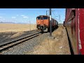 Transkaroo passing Ceres Rail at Hermon