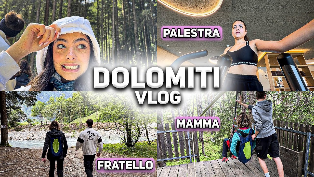 VLOG DOLOMITI ⛰️ con mia mamma e mio fratello❤️