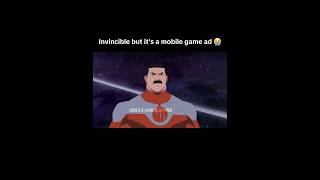 Invincible but it's a mobile game ad 😭 #zrst4voiceovers #memes #voiceacting #voiceover