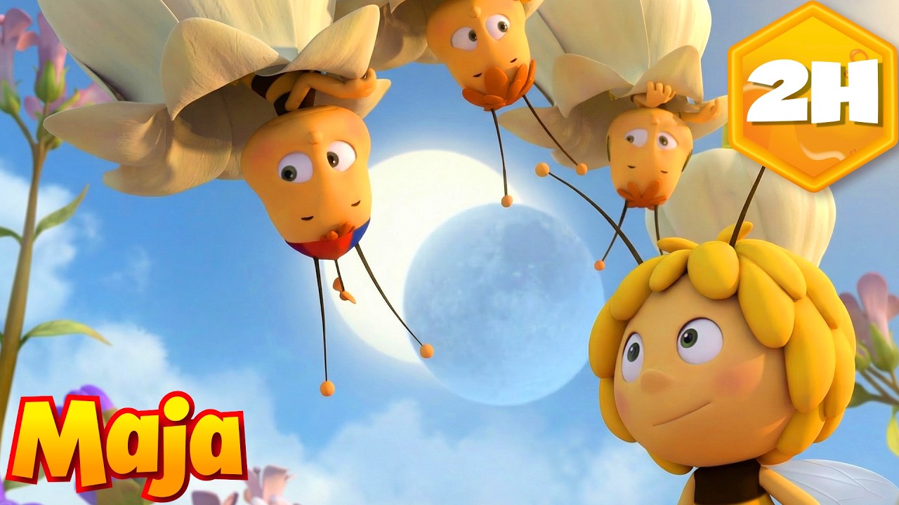 Zaćmienie nad łąką! Maja i jej przyjaciele panikują 🌔 🐝 Pszczółka Maja | Bajka dla Dzieci