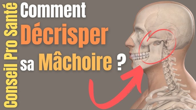 Comment détendre sa mâchoire crispée 😷 