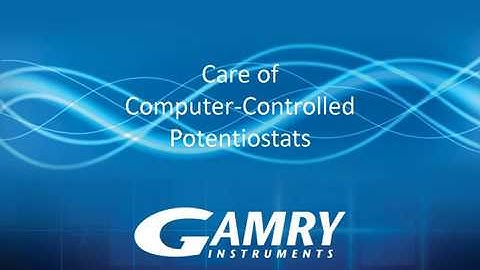 Care of Potentiostat