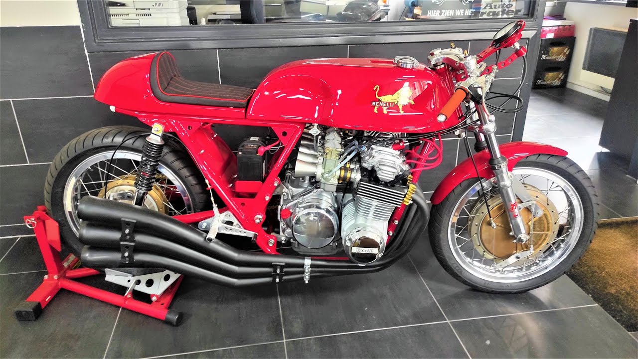 Benelli 900 Sei ?  custom bike.  sounds fantastic