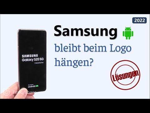 Video: Wie repariere ich ein hängengebliebenes Samsung-Logo?