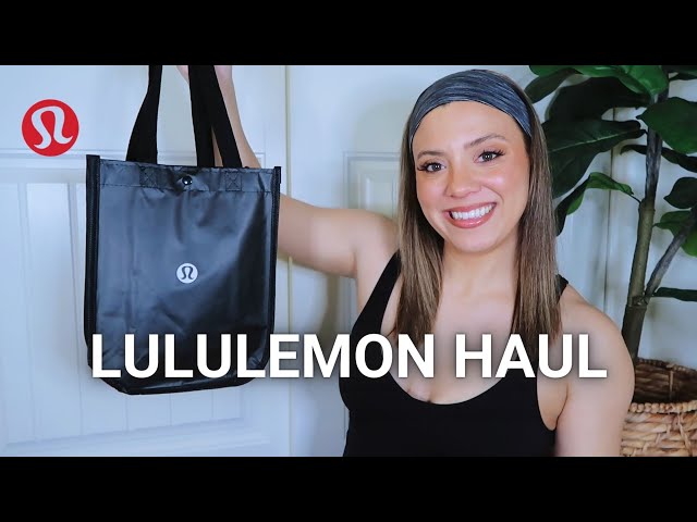 LULULEMON TRY-ON HAUL  you need these items for spring!! 