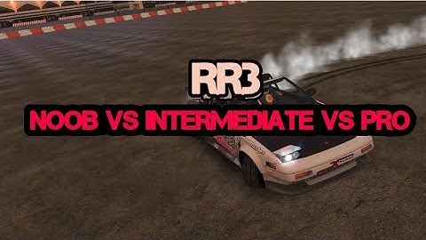 Real Racing 3 NOOB VS INTERMEDIATE VS PRO