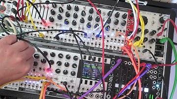 Joranalogue Audio Design / a patch with / PIVOT 2 / DELAY 1 / G3 OR3 C2 F8