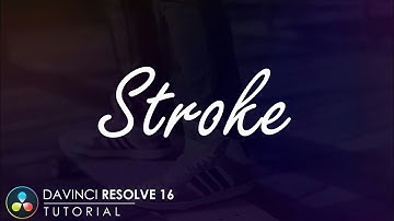 Davinci Resolve 16 Tutorial | Brush Stroke | Text Animation