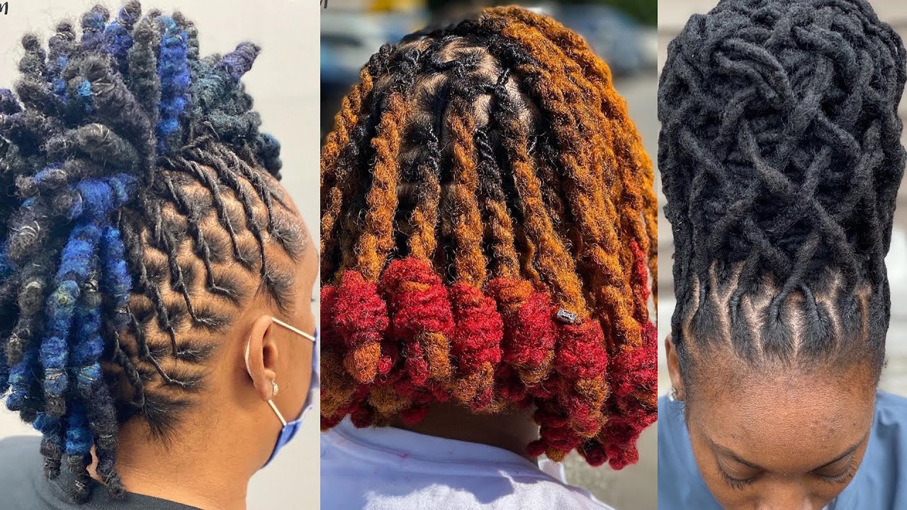 Beautiful And Gorgeous Loc Hairstyles Compilation | AAHV - YouTube