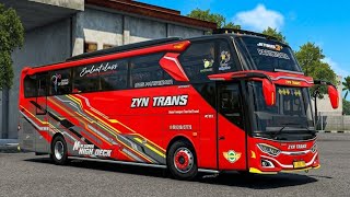 Share Livery ZYN TRANS Jb3 Mod MHDConcept // Free Download // Bus Simulator Indonesia 