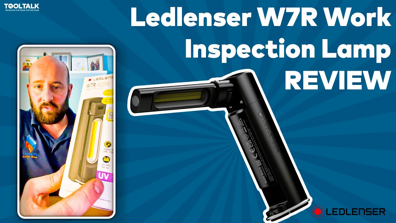 Ledlenser W7R Work Inspection Lamp review by Benetts Safe Gas
