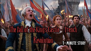 The Fall of the King’s Castle – The French Revolution ‐1 Minute Story