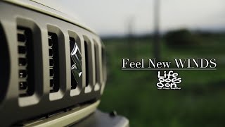 【新型ジムニーシエラ JB74】気持ちの良い風にあたってきましたよ^^