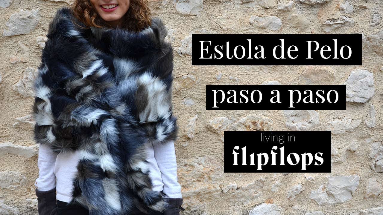 Cose Estola de Pelo paso a paso - YouTube