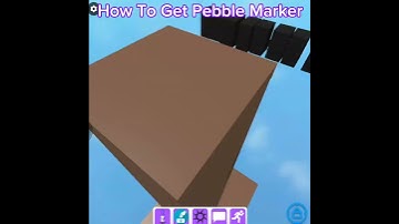 How to get Pebble Marker (Find The Markers)