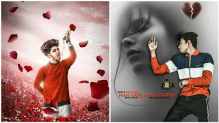 Broken Heart- picsart lover boy photo editing // Broken Heart photo // broken heart manipulation