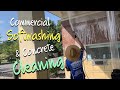 Commercial Soft Washing  and concrete Cleaning ( Oil cleanup )