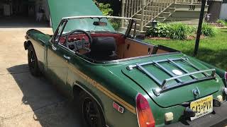 MG Midget New Interior and walk around