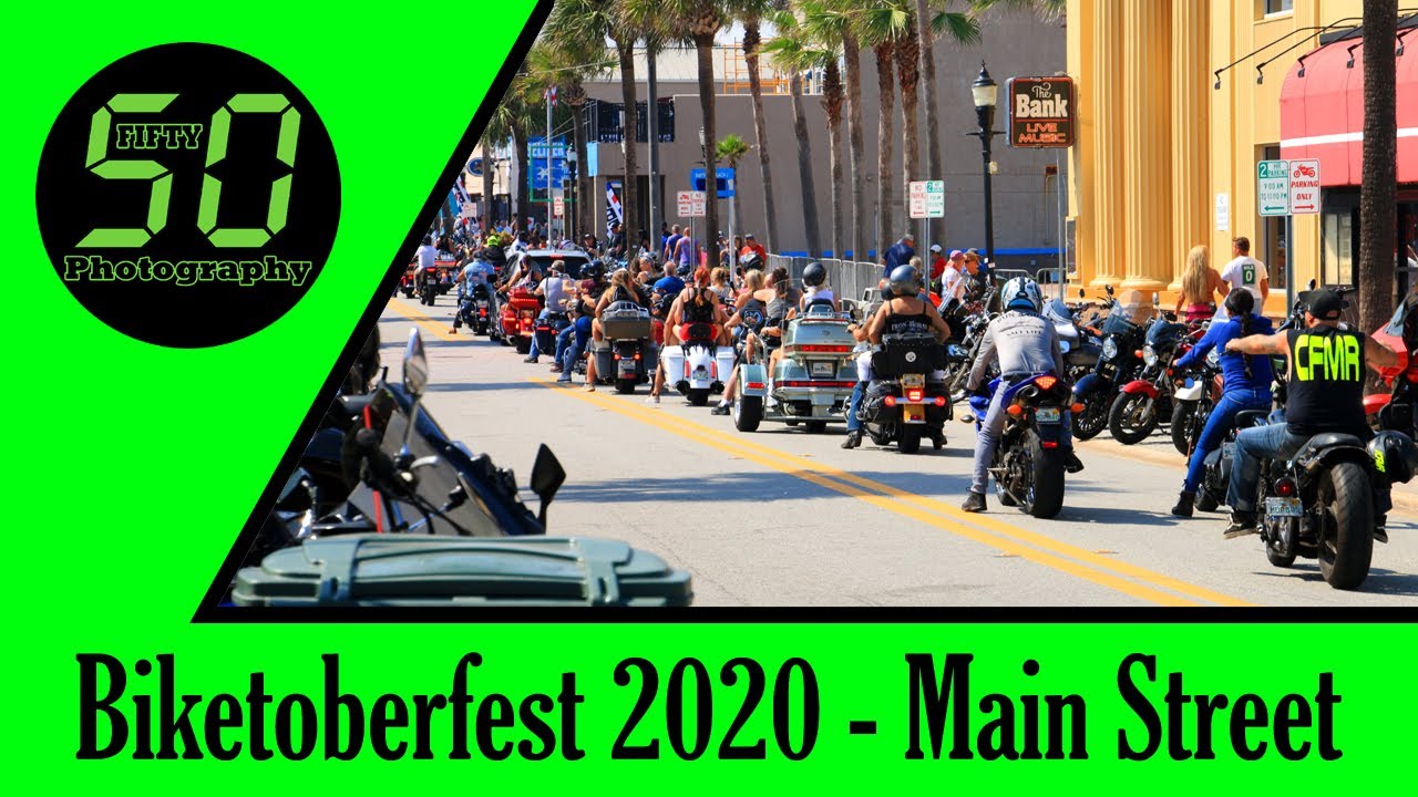Biketoberfest Main Street YouTube