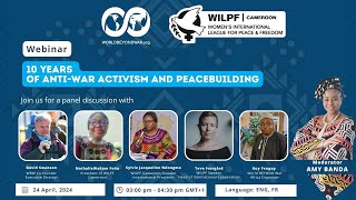 Webinar: 10 years of Antiwar activism and Peacebuilding