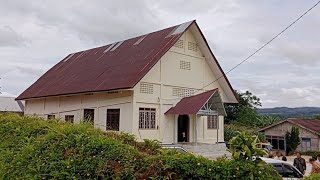 Gereja Tanpa Menara Akibat Gempa Di Desa Sibaragas Tapanuli. #bencanaalam