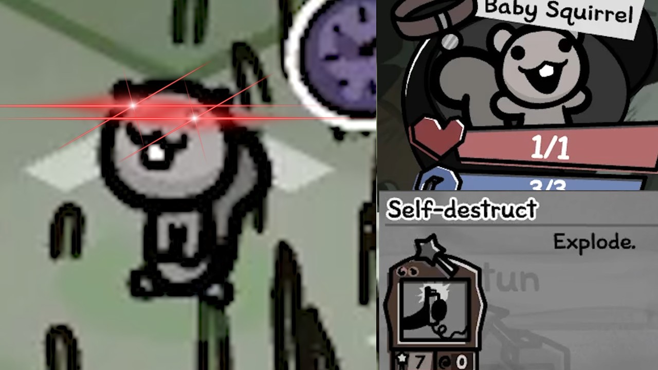 Exploding Squirrels (Mewgenics)