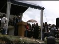 INAUGURACION DE LA ESTATUA INMACULADA EN PIEDRA PARADA Y RECONOCIMIENTO DE EPIFANIO CERRON POMALAZA