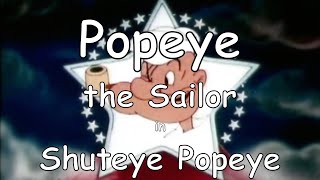 Popeye the Sailor: Shuteye Popeye - Hilarious Bedtime Battle with a Snoring Twist! (1952)