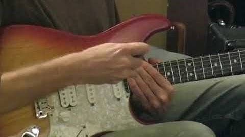 Guitar Pickup Height: Fender Stratocaster