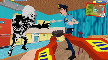 Dark Riddle Halloween Part 173 (  Skeleton ) Gameplay New Update 4.2.1